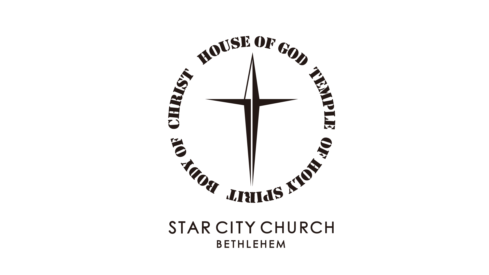 Star City Church logo_黑